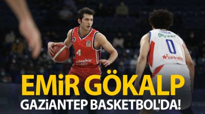 Emir Gökalp Gaziantep Basketbol'da!  