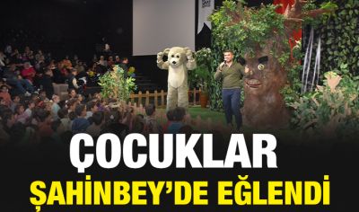 ÇOCUKLAR ŞAHİNBEY’DE EĞLENDİ