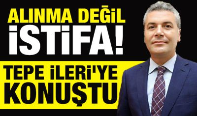 ALINMA DEĞİL, İSTİFA!