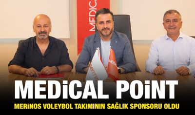 Medical Point, Merinos Voleybol Takımının sağlık sponsoru oldu