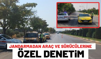 Jandarmadan araç ve sürücülerine özel denetim