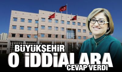 BÜYÜKŞEHİR O İDDİALARA CEVAP VERDİ