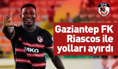 Gaziantep FK Riascos ile yolları ayırdı 