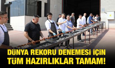 DÜNYA REKORU DENEMESİ İÇİN TÜM HAZIRLIKLAR TAMAM!