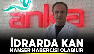 İdrarda kan,  kanser habercisi olabilir