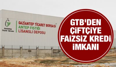 GTB'DEN ÇİFTÇİYE FAİZSİZ KREDİ İMKANI 