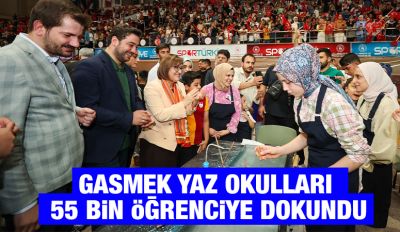 GASMEK Yaz Okulları 55 Bin Öğrenciye Dokundu