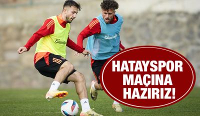 HATAYSPOR MAÇINA HAZIRIZ!