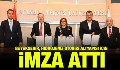 Büyükşehir, Hidrojenli Otobüs Altyapısı İçin İmza Attı