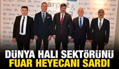 Dünya Halı Sektörünü Fuar Heyecanı Sardı