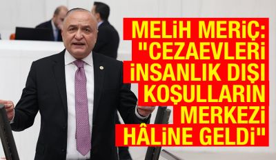 Melih Meriç: “Cezaevleri insanlık dışı koşulların merkezi hâline geldi”