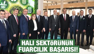 Halı sektörünün fuarcılık başarısı!