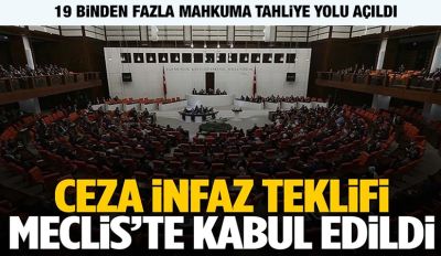 19 binden fazla mahkuma tahliye yolu açıldı