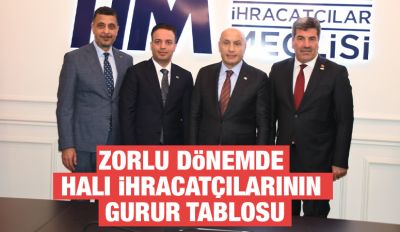 Zorlu Dönemde Halı İhracatçılarının Gurur Tablosu
