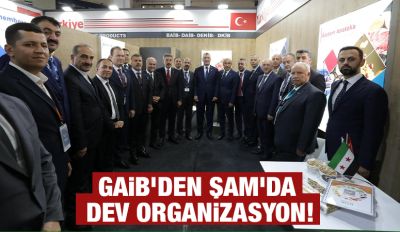 GAİB’den Şam’da dev organizasyon!