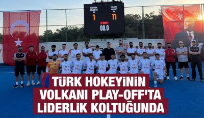 Türk Hokeyinin Volkanı Play-Off'ta  Liderlik Koltuğunda