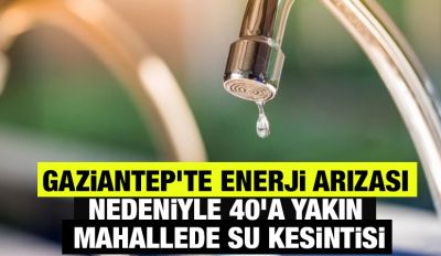 Enerji Arızası Nedeniyle 40’a Yakın Mahallede Su Kesintisi