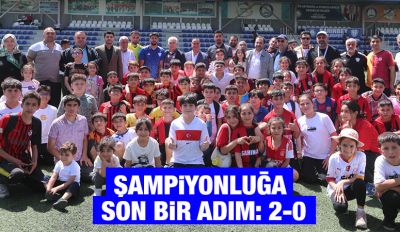 ŞAMPİYONLUĞA SON BİR ADIM 2-0