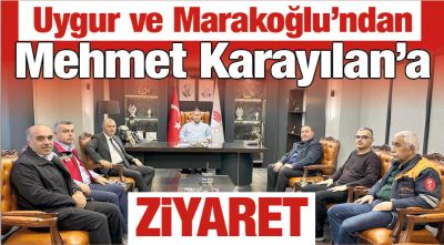 Uygur ve Marakoğlu'ndan, Mehmet Karayılan'a ziyaret