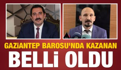Gaziantep Barosu’nda Kazanan Belli Oldu