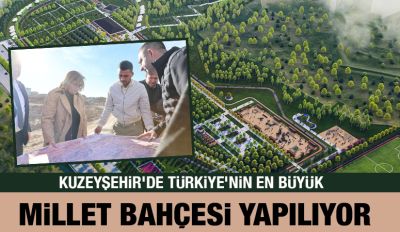 Kuzeyşehir'de Türkiye'nin en büyük millet bahçesi yapılıyor 