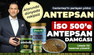 Gaziantep’in parlayan yıldızı Antepsan