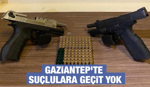 Gaziantep'te Suçlulara Geçit Yok
