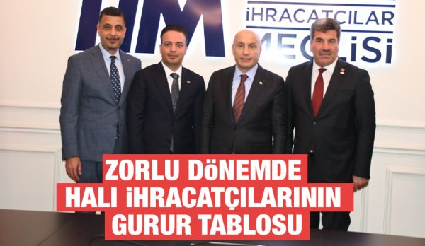 Zorlu Dönemde Halı İhracatçılarının Gurur Tablosu