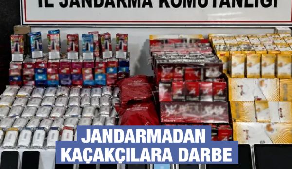 Jandarmadan kaçakçılara darbe