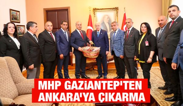 MHP GAZİANTEP’TEN ANKARA’YA ÇIKARMA