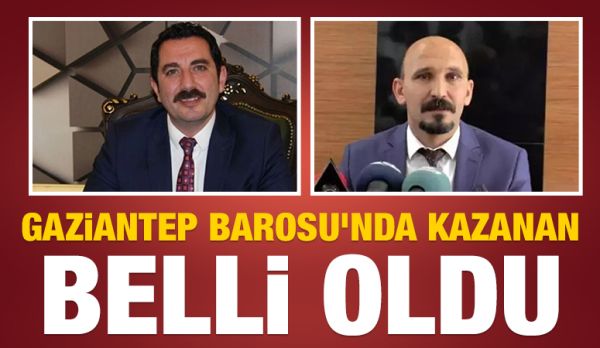 Gaziantep Barosu’nda Kazanan Belli Oldu